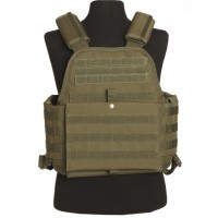 Плитоноска Plate Carrier олива Mil Tec Німеччина 6 клас захисту
