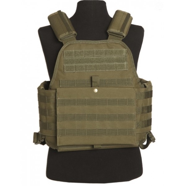 Плитоноска Plate Carrier олива Mil Tec Германия - 3565349