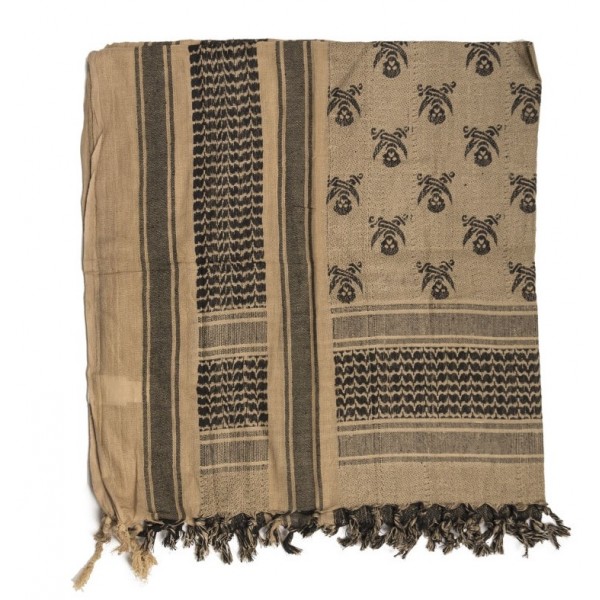 Арафатка-шемаг хлопок 110х110 см койот Mil Tec Германия - 3573966