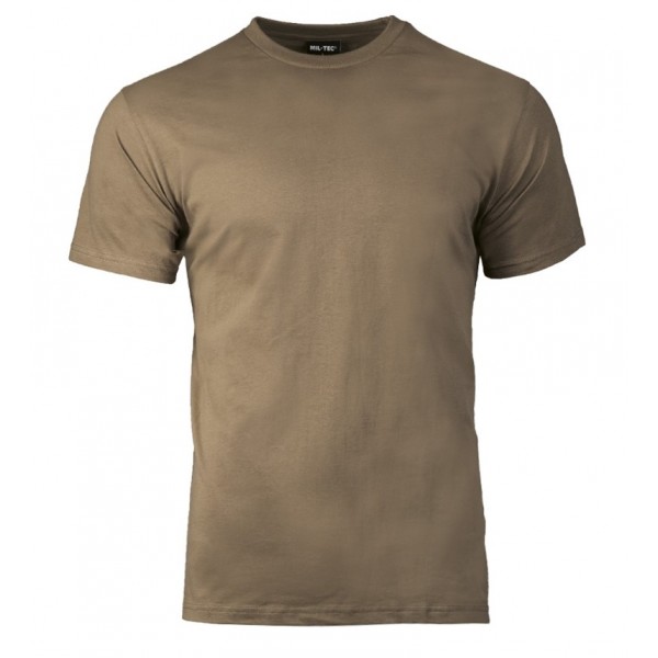 Футболка тактична US Style Brown Coyote Mil-Tec Німеччина - 3573965