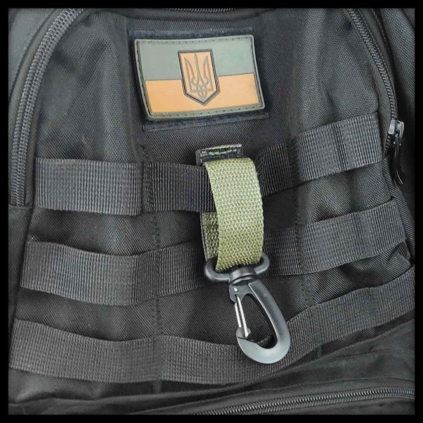 Тримач-карабін МК Олива - 3573938 Тримач-карабін МК Олива - 3573938