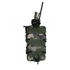 Подвійний штурмовий підсумок для магазинів АК на системі Molle (ММ-14) МК