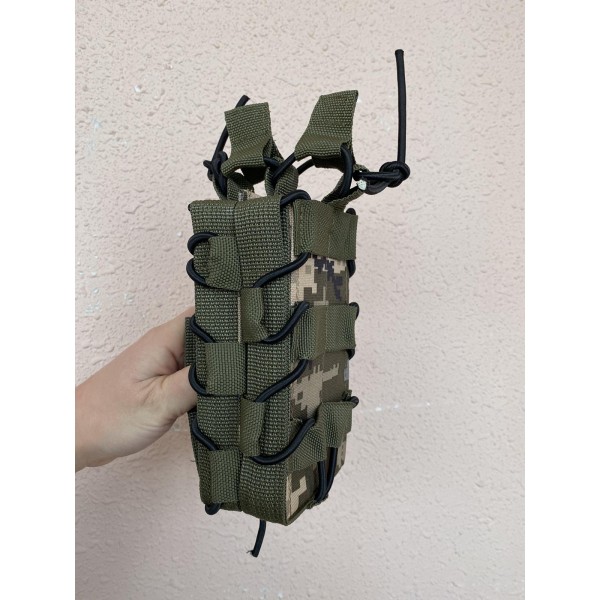 Подвійний штурмовий підсумок для магазинів АК на системі Molle (ММ-14) МК - 3573926 Подвійний штурмовий підсумок для магазинів АК на системі Molle (ММ-14) МК - 3573926