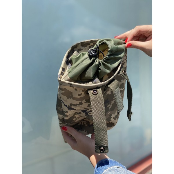 Подсумок для сброса магазинов с подкладкой на кнопках МК Пиксель - 3573915 Подсумок для сброса магазинов с подкладкой на кнопках МК Пиксель - 3573915