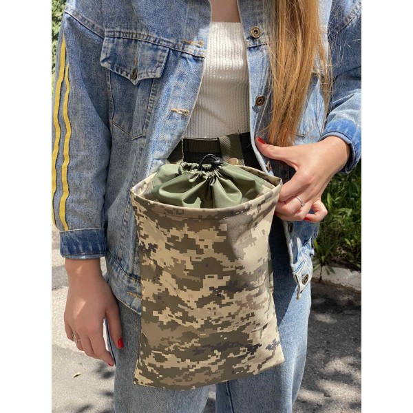 Подсумок для сброса магазинов с подкладкой на кнопках МК Пиксель - 3573915 Подсумок для сброса магазинов с подкладкой на кнопках МК Пиксель - 3573915