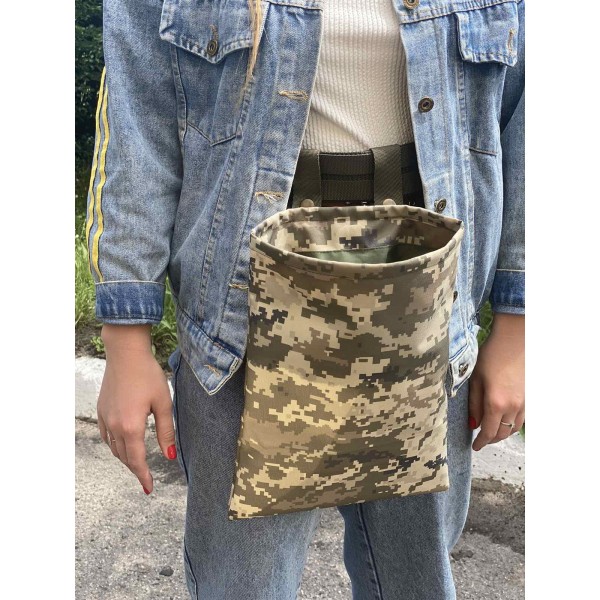 Подсумок для сброса магазинов с подкладкой на кнопках МК Пиксель - 3573915 Подсумок для сброса магазинов с подкладкой на кнопках МК Пиксель - 3573915