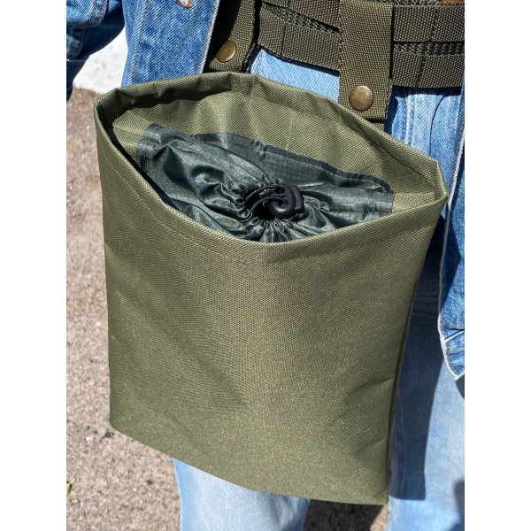 Подсумок для сброса магазинов с подкладкой на кнопках МК Олива - 3573913