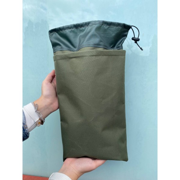 Подсумок для сброса магазинов с подкладкой на кнопках МК Олива - 3573913