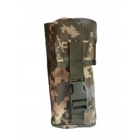 Подсумок для двух магазинов АК закрытого типа на фастексе на системе Molle МК (ММ-14)