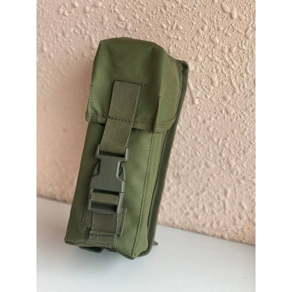 Підсумок для двох магазинів АК закритого типу на фастексі на системі Molle МК (Олива) - 3573911 Підсумок для двох магазинів АК закритого типу на фастексі на системі Molle МК (Олива) - 3573911