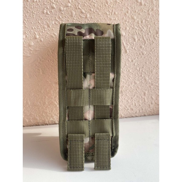 Підсумок для двох магазинів АК закритого типу на фастексі на системі Molle МК (Мультикам) - 3573907 Підсумок для двох магазинів АК закритого типу на фастексі на системі Molle МК (Мультикам) - 3573907