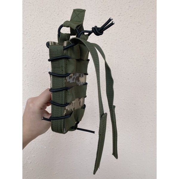 Одинарний штурмовий підсумок для магазинів АК на системі Molle (ММ-14) МК - 3573906 Одинарний штурмовий підсумок для магазинів АК на системі Molle (ММ-14) МК - 3573906