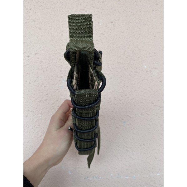 Одинарний штурмовий підсумок для магазинів АК на системі Molle (ММ-14) МК - 3573906 Одинарний штурмовий підсумок для магазинів АК на системі Molle (ММ-14) МК - 3573906