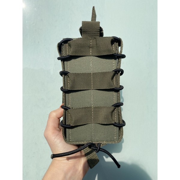 Одинарний штурмовий підсумок для магазинів АК на системі Molle (Олива) МК - 3573905 Одинарний штурмовий підсумок для магазинів АК на системі Molle (Олива) МК - 3573905