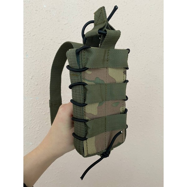 Одинарный штурмовой подсумок для магазинов АК на системе Molle (Мультикам) МК - 3573904 Одинарный штурмовой подсумок для магазинов АК на системе Molle (Мультикам) МК - 3573904