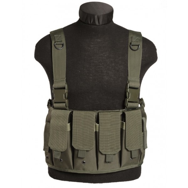 Жилет розвантажувальний нагрудний 6 підсумок Mil Tec Німеччина - 3573897