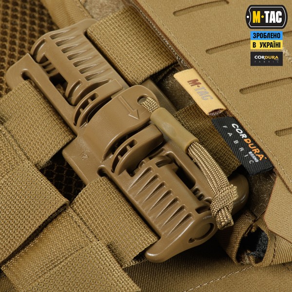 M-Tac плитоноска Cuirass FAST QRS Gen.II Coyote - 51671005 M-Tac плитоноска Cuirass FAST QRS Gen.II Coyote - 51671005