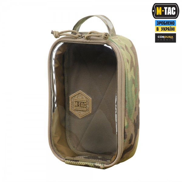 M-Tac органайзер утилитарный прозрачный Elite Small Gen.II Multicam - 10147808-S