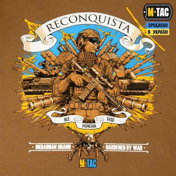 M-Tac футболка Reconquista Coyote Brown - 80055017 M-Tac футболка Reconquista Coyote Brown - 80055017