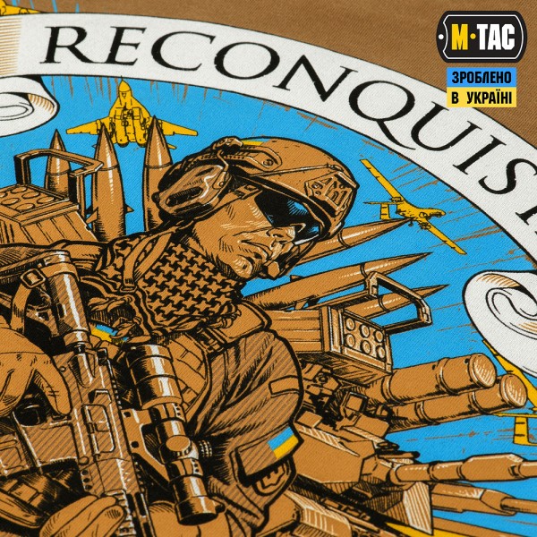 M-Tac футболка Reconquista Coyote Brown - 80055017 M-Tac футболка Reconquista Coyote Brown - 80055017