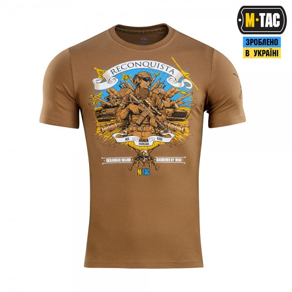 M-Tac футболка Reconquista Coyote Brown - 80055017 M-Tac футболка Reconquista Coyote Brown - 80055017