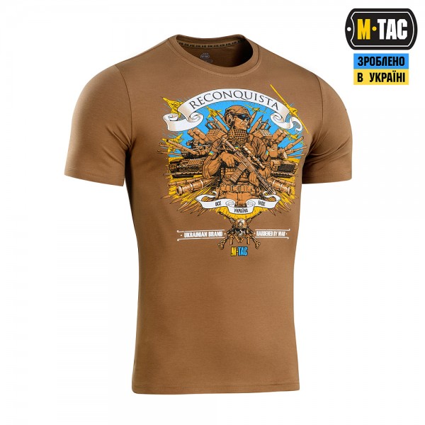M-Tac футболка Reconquista Coyote Brown - 80055017 M-Tac футболка Reconquista Coyote Brown - 80055017