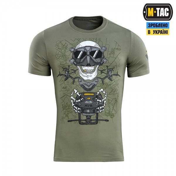 M-Tac футболка Drohnenführer Light Olive - 80050038 M-Tac футболка Drohnenführer Light Olive - 80050038