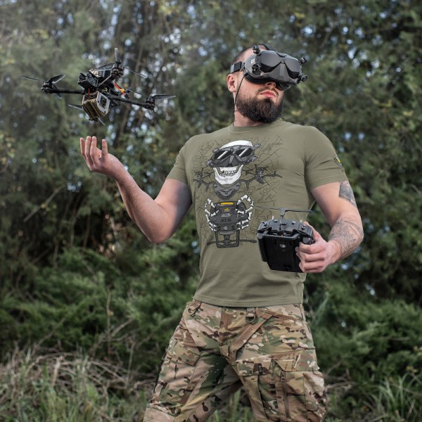 M-Tac футболка Drohnenführer Light Olive - 80050038 M-Tac футболка Drohnenführer Light Olive - 80050038