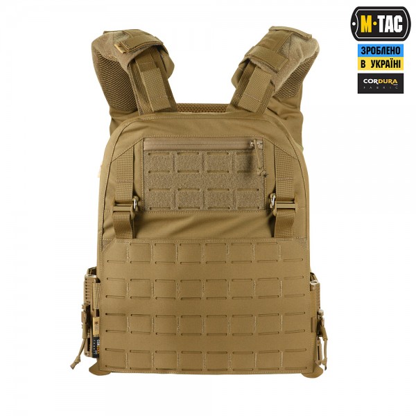 M-Tac плитоноска Cuirass QRS XL Gen.II Coyote - 10180805 M-Tac плитоноска Cuirass QRS XL Gen.II Coyote - 10180805