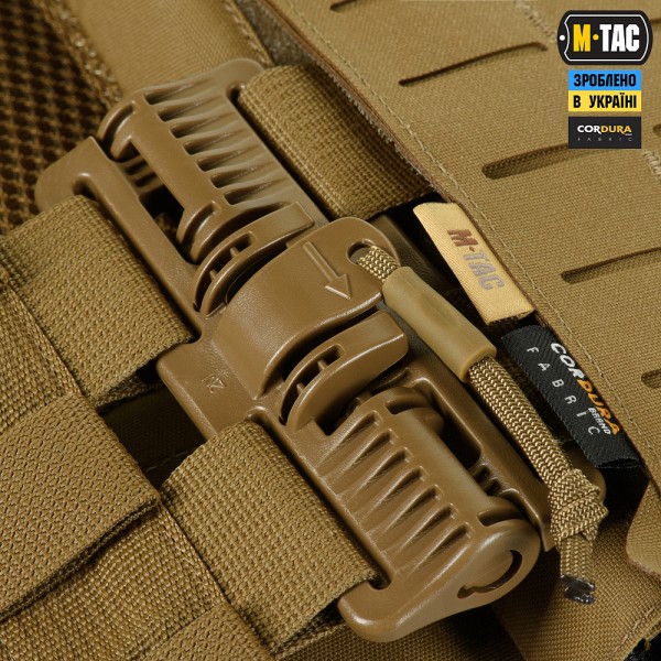 M-Tac плитоноска Cuirass QRS XL Gen.II Coyote - 10180805 M-Tac плитоноска Cuirass QRS XL Gen.II Coyote - 10180805