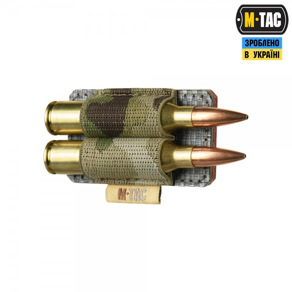 M-Tac Патронташ на липучці для 2-х патронів кал. 338 Multicam - 10245008