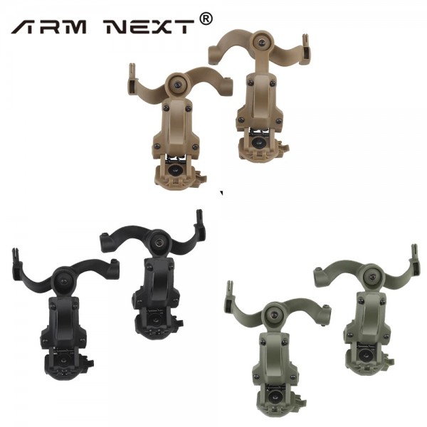 Кріплення для навушників (Чебурашка) на шолом олива - 3573841 Кріплення для навушників (Чебурашка) на шолом олива - 3573841