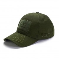 Бейсболка 5.11 Rip stop velcro олива