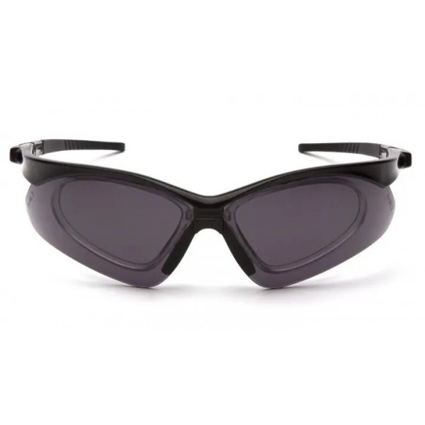 Очки защитные открытые Pyramex PMXtreme RX (gray) Anti-Fog, серые с вставкой под диоптрии - 3573795 Очки защитные открытые Pyramex PMXtreme RX (gray) Anti-Fog, серые с вставкой под диоптрии - 3573795