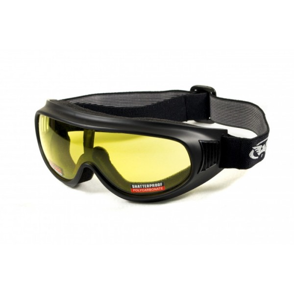 Окуляри захисні з ущільнювачем Global Vision Trump (yellow) жовті - 3586660