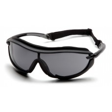 Очки защитные с уплотнителем Pyramex XS3 Plus (Anti-Fog) (gray) серые