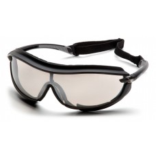 Очки защитные с уплотнителем Pyramex XS3 Plus (Anti-Fog) (indoor/outdoor mirror) зеркальные полутемные