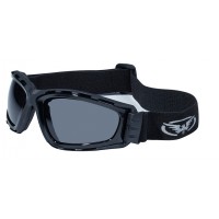 Очки защитные с уплотнителем Global Vision Trip (gray) серые