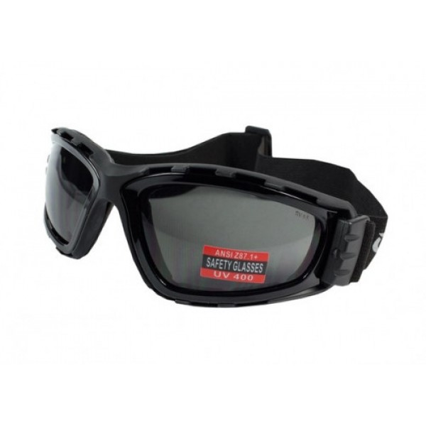 Очки защитные с уплотнителем Global Vision Trip (gray) серые - 3586659 Очки защитные с уплотнителем Global Vision Trip (gray) серые - 3586659