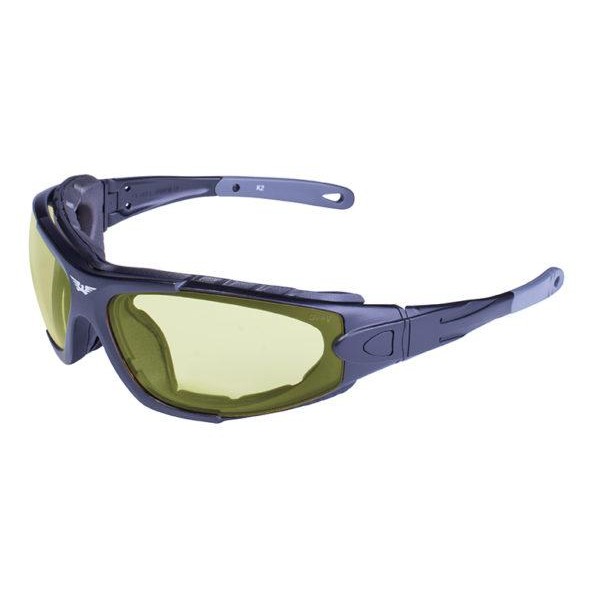 Окуляри фотохромні (захисні) Global Vision Shorty Photochromic (yellow) Anti-Fog, фотохромні жовті - 3573791