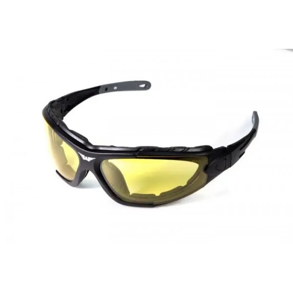 Окуляри фотохромні (захисні) Global Vision Shorty Photochromic (yellow) Anti-Fog, фотохромні жовті - 3573791 Окуляри фотохромні (захисні) Global Vision Shorty Photochromic (yellow) Anti-Fog, фотохромні жовті - 3573791