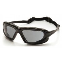 Очки защитные с уплотнителем Pyramex Highlander-PLUS (gray) Anti-Fog, серые