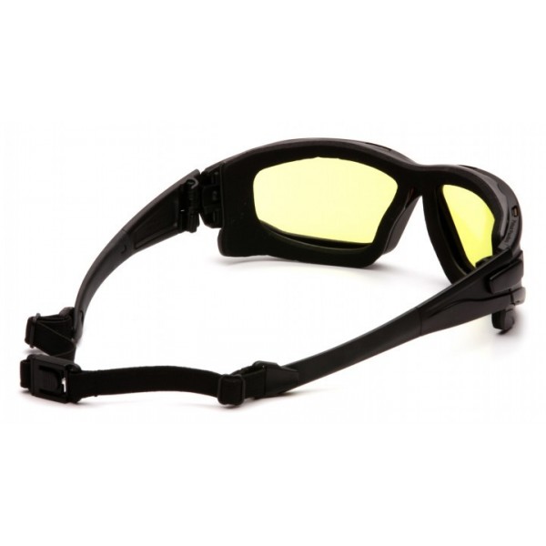 Окуляри захисні з ущільнювачем Pyramex i-Force XL (amber) Anti-Fog, жовті - 3586648