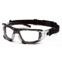 Очки защитные с уплотнителем Pyramex Fyxate (clear) Super Anti-Fog H2MAX, прозрачные