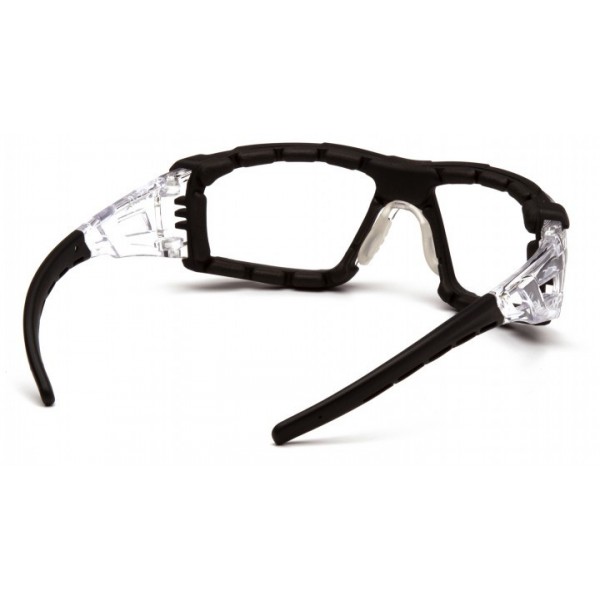 Очки защитные с уплотнителем Pyramex Fyxate (clear) Super Anti-Fog H2MAX, прозрачные - 3574240 Очки защитные с уплотнителем Pyramex Fyxate (clear) Super Anti-Fog H2MAX, прозрачные - 3574240