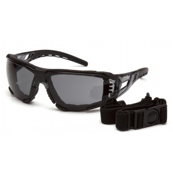 Очки защитные с уплотнителем Pyramex Fyxate (gray) Super Anti-Fog H2MAX, серые - 3574241 Очки защитные с уплотнителем Pyramex Fyxate (gray) Super Anti-Fog H2MAX, серые - 3574241