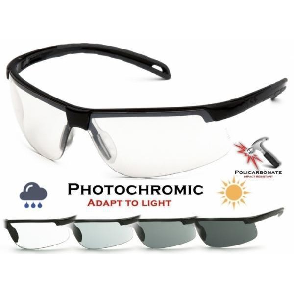 Очки защитные фотохромные Pyramex Ever-Lite Photochromic (clear), прозрачные фотохромные - 3573785 Очки защитные фотохромные Pyramex Ever-Lite Photochromic (clear), прозрачные фотохромные - 3573785