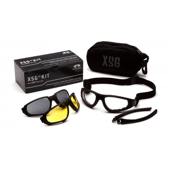 Очки защитные со сменными линзами Pyramex XSG Kit Anti-Fog, сменные линзы - 3573784