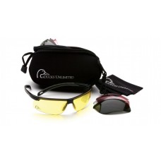 Очки защитные со сменными линзами Ducks Unlimited Ducab-2 shooting KIT Anti-Fog, сменные линзы