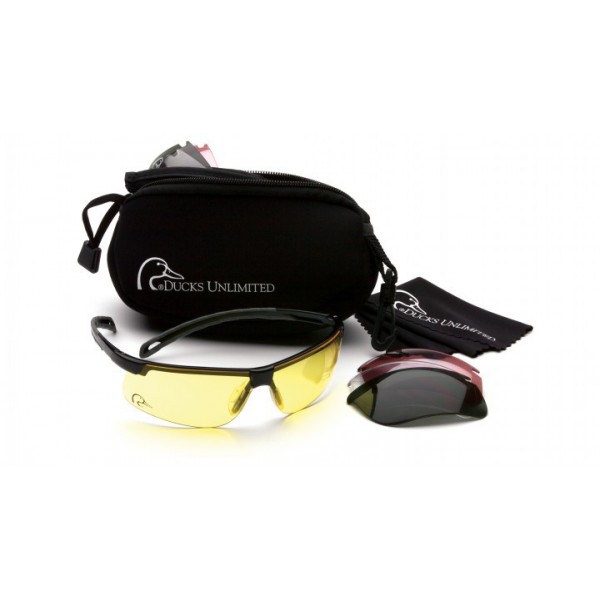 Очки защитные со сменными линзами Ducks Unlimited Ducab-2 shooting KIT Anti-Fog, сменные линзы - 3573782
